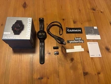 Garmin Forerunner 955 Smartwatch GPS Heart Rate Waterproof Used Black