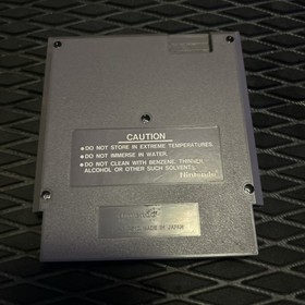 Urban Champion Nintendo NES 5 Screw Authentic Tested