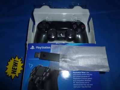 New Open box Sony PlayStation Dualshock 4 PS4 Controller Starter Kit For PC MAC