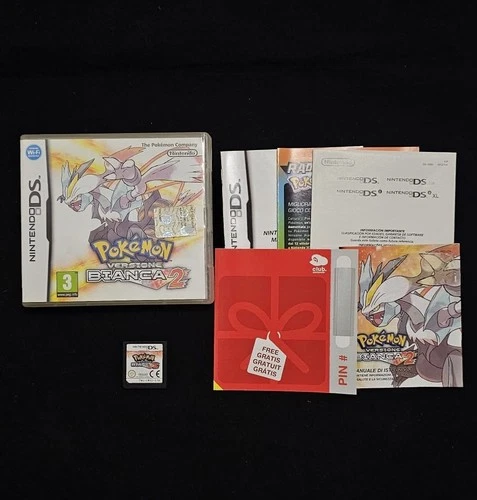 Pokemon White Version 2 - Nintendo DS, 3DS, 2DS - PAL ITA COMPLETE