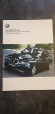 BMW M Coupe 1999-2000 UK Market Sales Brochure Z3