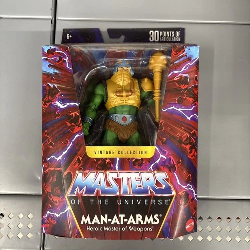 MOTU Masters of The Universe Masterverse Vintage Collection Man-At-Arms Figure
