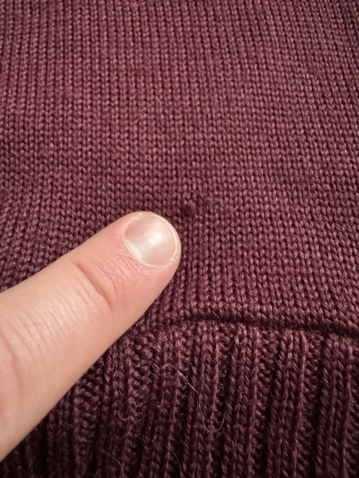 Suéter de Colección Dehen Knitting Co. Ropa Deportiva 100% Lana Longitud Recortada Foto 3 de 4