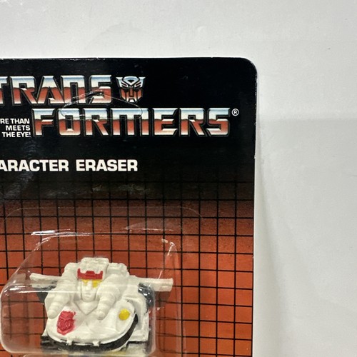 Optimus Prime Character Eraser Transformers 1985 Vintage Hasbro New In Package - Picture 3 of 9