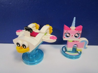KOMPLETTES Lego DIMENSIONS 71231 UNIKITTY FUN PACK MINIFIGUR Film Set
