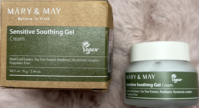 MARY & MAY Sensitive Soothing Gel Creme Tagespflege 70ml Feuchtigkeit Gesicht