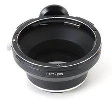 FOR Pentax 67 Lens TO Canon EOS 1Ds 5D 5DII 7D 550D 450D Adapter