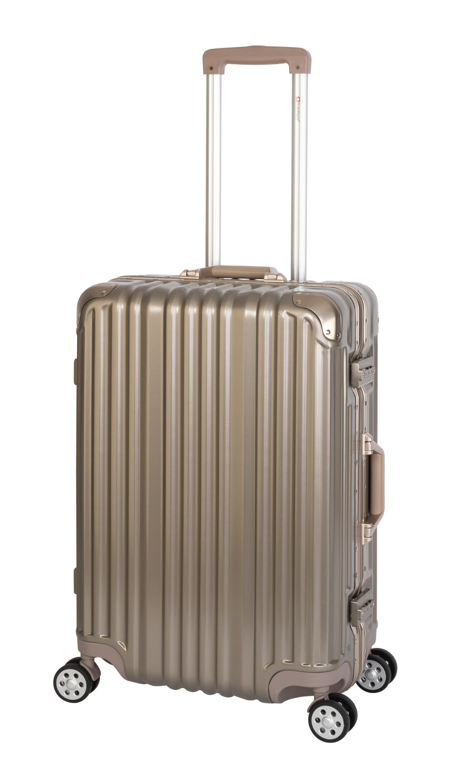 Maleta de viaje Travelhouse London Trolley M marco de aluminio policarbonato carcasa rígida TSA