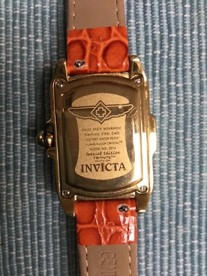 Invicta Lupah Quartz Watch, Model 0574, 7 Bands Box And  display picture 3