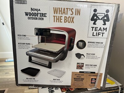 Ninja Woodfire Ofen-Abdeckung – Wasserdicht, Für 8-in-1 Outdoor Pizzaofen & Stand, 600D Polyester Mit Klettverschluss