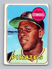 1969 Topps #545 Willie Stargell GD-VG Vintage HOF Baseball Card
