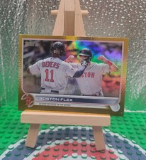 2022 Topps Update #US11 Boston Flex Red Sox  Boston Red Sox Goil Foil