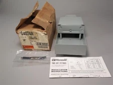Wiremold Gray G4074A Take-Off Connector For Side Connecting New in Box