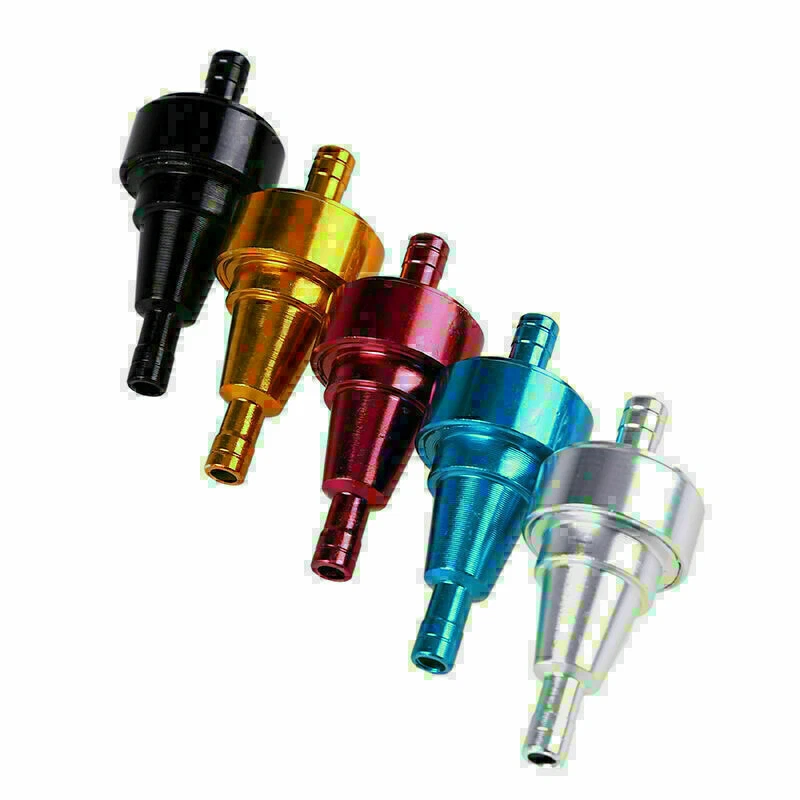 Filtro de gas combustible aceite en línea 1 pieza 6 mm 1/4"" motocicleta moto cross bike ATV UTV Foto 2 de 4