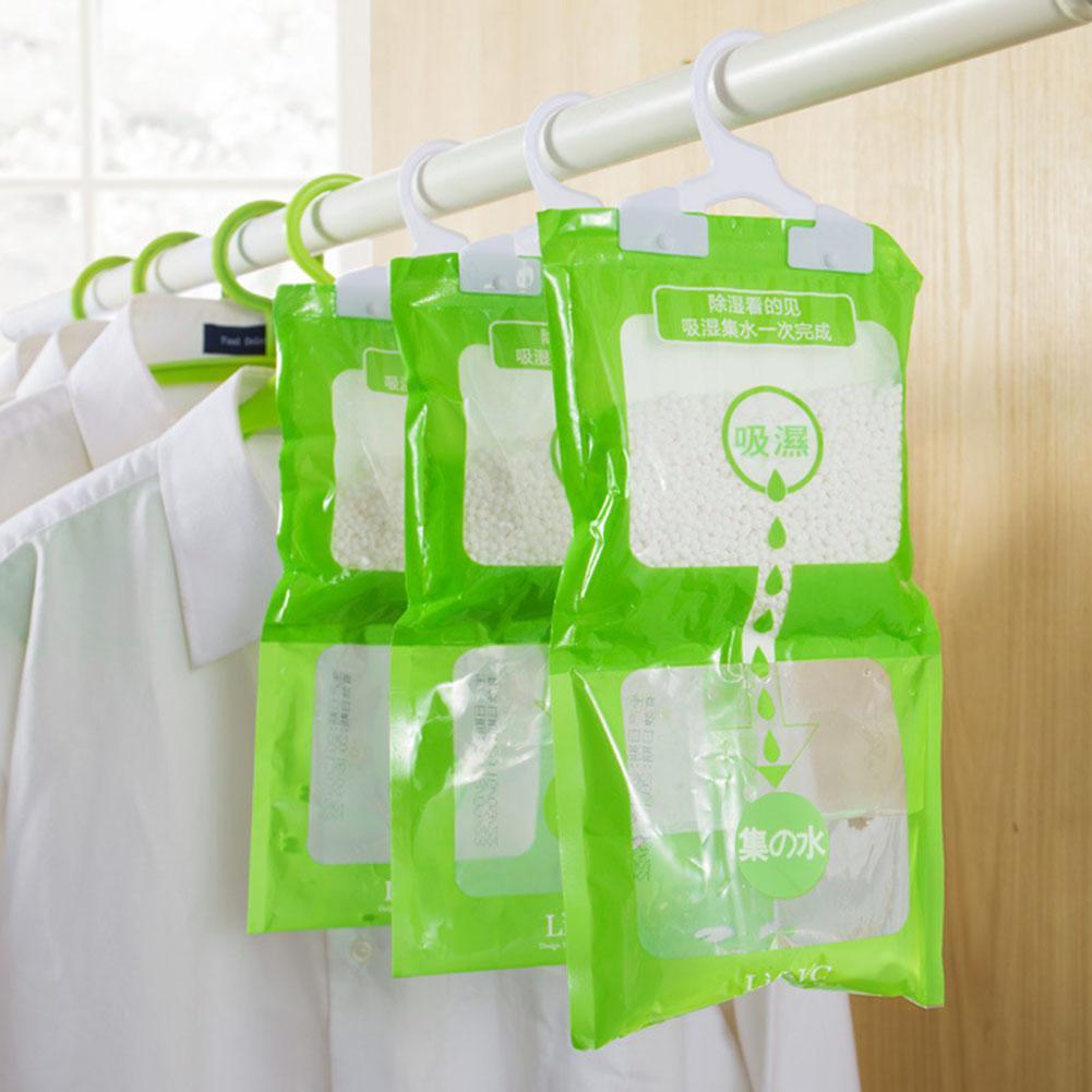 Moisture Absorbent Bag Hanging Wardrobe Closet Dehumidizer Desiccant