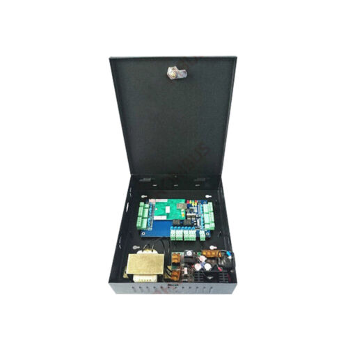Kit de control de 2 puertas con lector/180 kg cerraduras magnéticas/unidad de alimentación/llavero/interruptor - Imagen 2 de 24