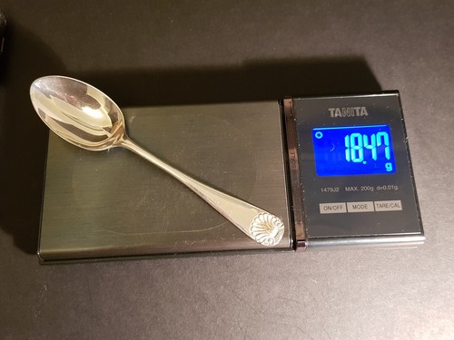132 g Antik Edwardianisch 1909 gepunzt Sterlingsilber 7 Stück Löffel & Zange Set - Bild 23 von 23