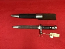 Lee US Navy 1895 Bayonet Type 1 w/scabbard Remington Arms