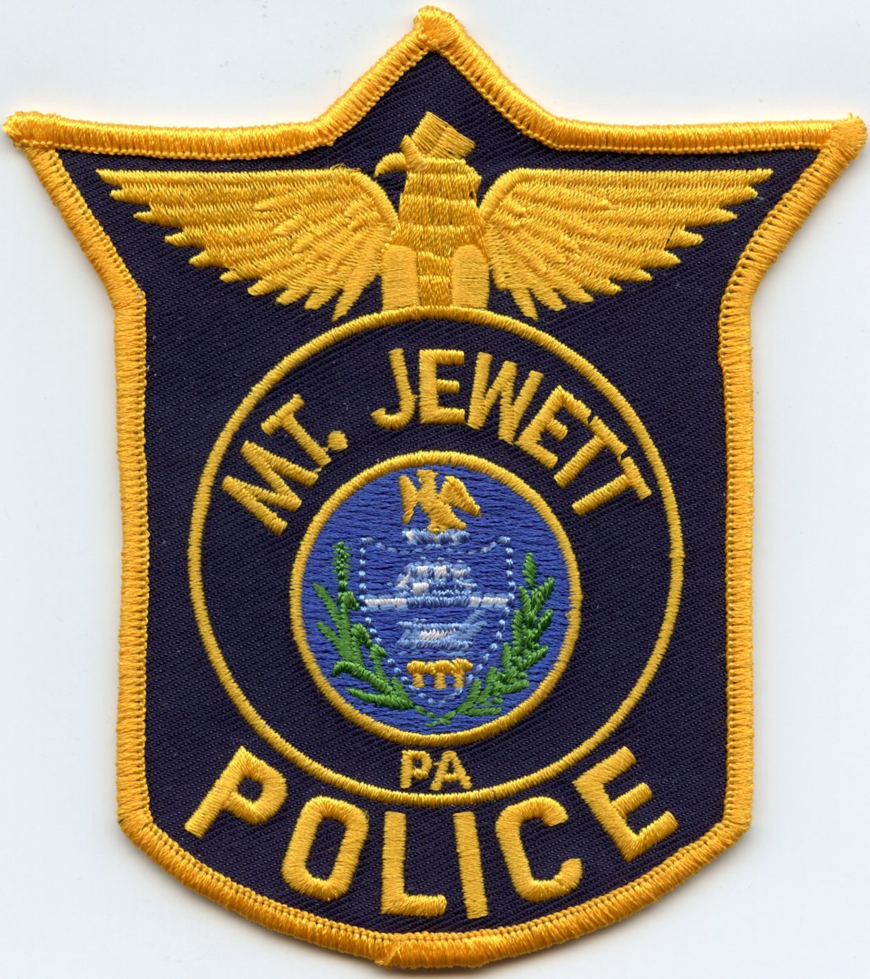 MOUNT JEWETT PENNSYLVANIA PA POLICE PATCH eBay