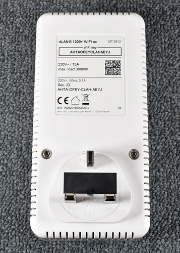Devolo dLan 1200Mbps + Wifi AC Add-On Powerline Adapter MT2912