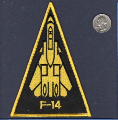 F-14 F-14A+ F-14B F-14D TOMCAT US Navy 6'' VF Fighter Squadron Triangle Patch
