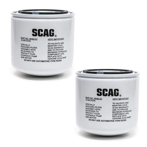 2 Pack SCAG Element Oil Filter for Walk Behind Lawn Mowers/SMTC, SMVR, SMWC, 