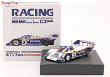 IXO Porsche 956K #2 Nordschleife Record 6.11,13 min 1000km 1983 Bell 1/43 Scale