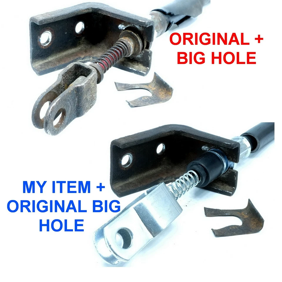 DATSUN FAIRLADY 260Z 280Z PARKING HAND BRAKE CABLE EMERGENCY - Image 3 of 4