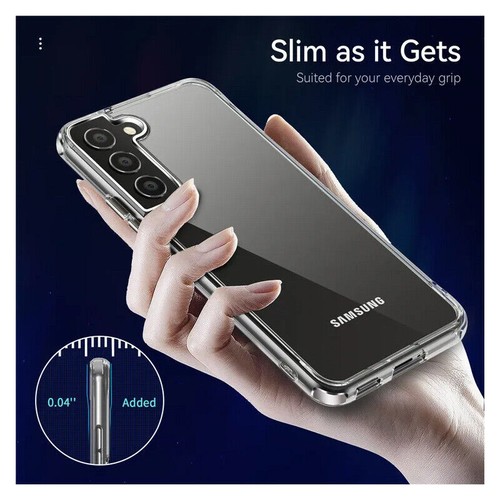 Funda Para Samsung Galaxy S24 S25 Ultra S24 FE S23 Plus A53 5G A13 S10 Cubierta Transparente - Imagen 3 de 10