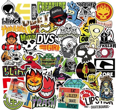 ACTTGGJ Aufkleber 100 Stück Wasserfeste Aufkleber Sticker Set,Vinyl Sticker 