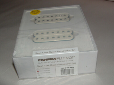 Fishman Fluence PRF-CO7-SW2 7 String Open Core Classic Pickup Set (White) New