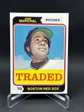 1974 Topps Juan Marchal Traded Boston Red Sox All Star Card #330T