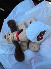 8" POUND PUPPIES PLUSH Hasbro Reproduction 2019 Newborn Puppy w/ Diaper, Brown