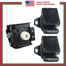 Set 3PCS Engine Motor & Transmission Mount For Toyota Sequoia 4.7L RWD 2005-2007