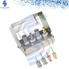 Dental Hex Drivers Adapter 4 Pcs for Implant Ratchet Long & Short 1.25mm