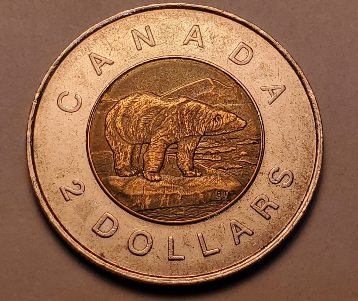 ワイワイ2 1997 1997 CANADA 2 Dollar Toonie Coin Tg | eBay