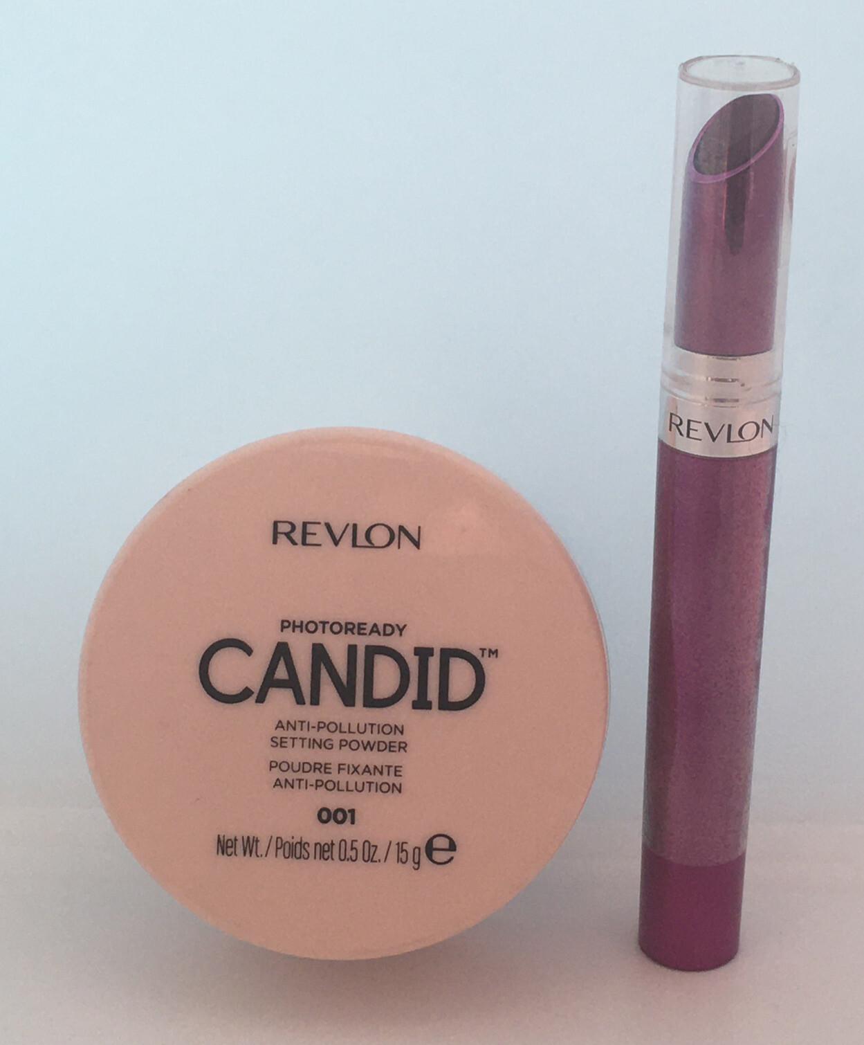 Revlon Ultra HD Lipstick in Twilight 770 with Candid Setting Powder 001