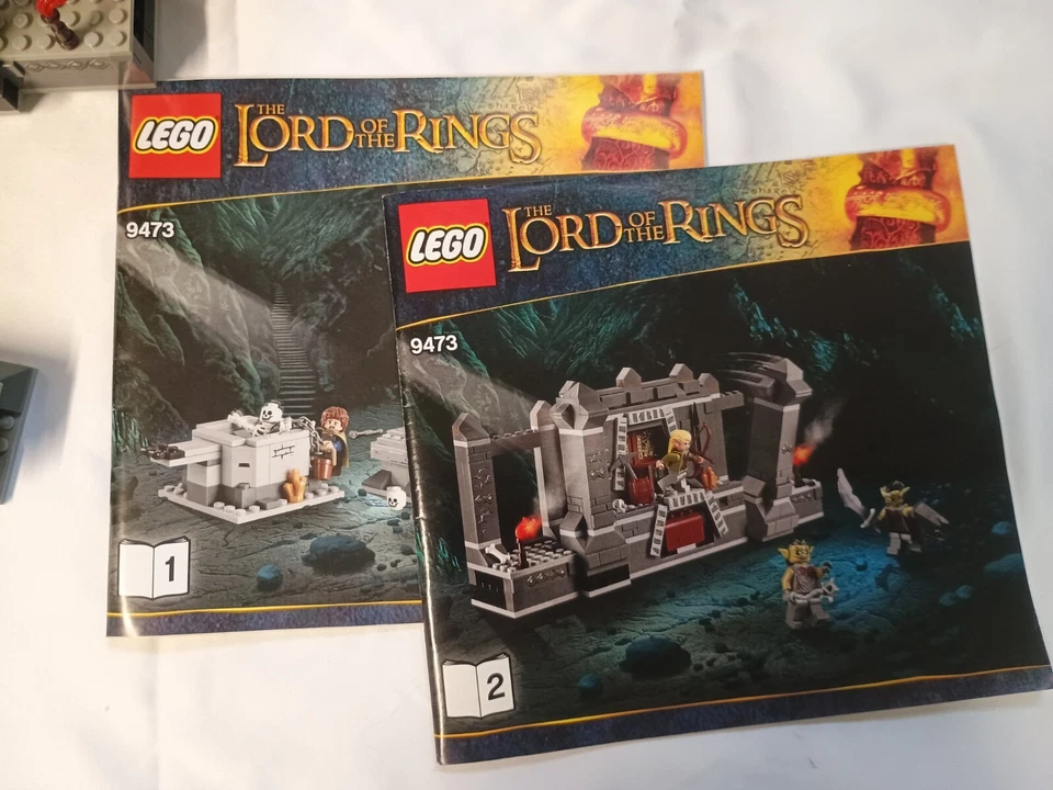 LEGO The Lord of the Rings: The Mines of Moria (9473)- INSTRUCTIONS, NO MINIFIGS - Image 3 of 4