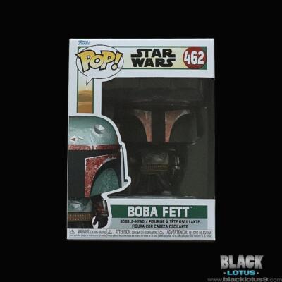 BLEMISHED Funko Pop! Star Wars Boba Fett Book of Metallic BOBF IN STOCK Pop 462
