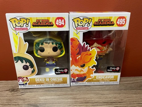 My Hero Academia: FUNKO BOX - Deku + Endeavor (494, 495) POP NIB