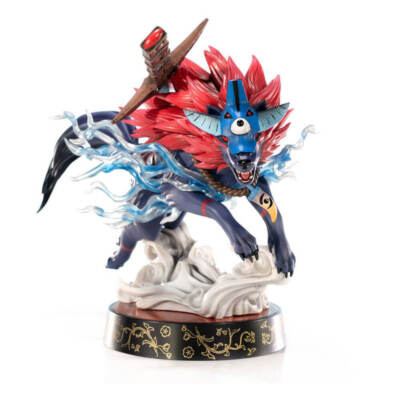 First 4 Figures Okami Oki (Wolf Form) 9inches Tall PVC Collectible Statue