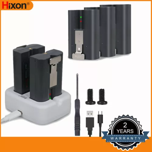 Kratax 6200mAh Ring Rechargeable Battery Pack for Ring Doorbell 2 3 3 Plus 4 Lot