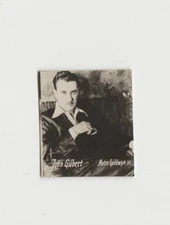 John Gilbert circa 1931 Karnans Film Stars Tiny Trading Card #111 from Sweden E5