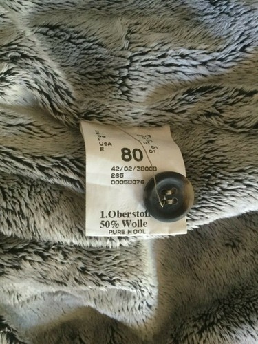 Mantel Tiroler GIESSWEIN Reiner Wolle Jacke Neu Geboren Größe 1 Jahr Jacke - Picture 3 of 6