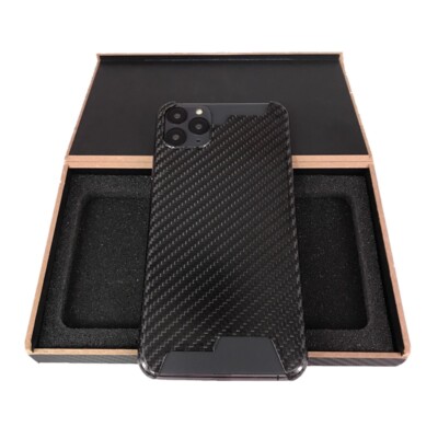 100% Real Aramid Carbon Fiber Cover Case For Apple iPhone 12 Pro 6.1 inches