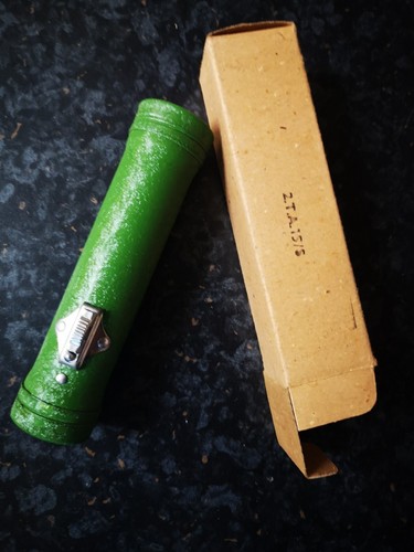 vintage 1940s Ever Ready torch flashlight New In Box mint condition.