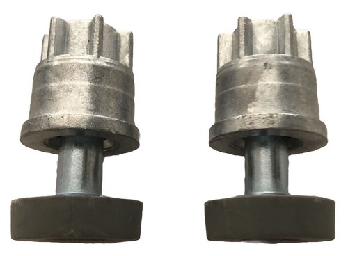 Set of 2 Wire Shelf Feet, Fits Uline Wire Shelf - 第 1/1 張圖片