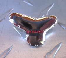 Vintage 60s KAWASAKI W1 650 Motorcycle Engine Lapel Pin f. Hat, Vest, Jacket