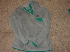 Womens Patagonia Gray/Green Jacket SIze XL