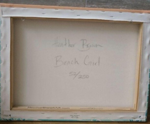 ヘザーブラウン Beach Girl 52/250 Heather Brown 